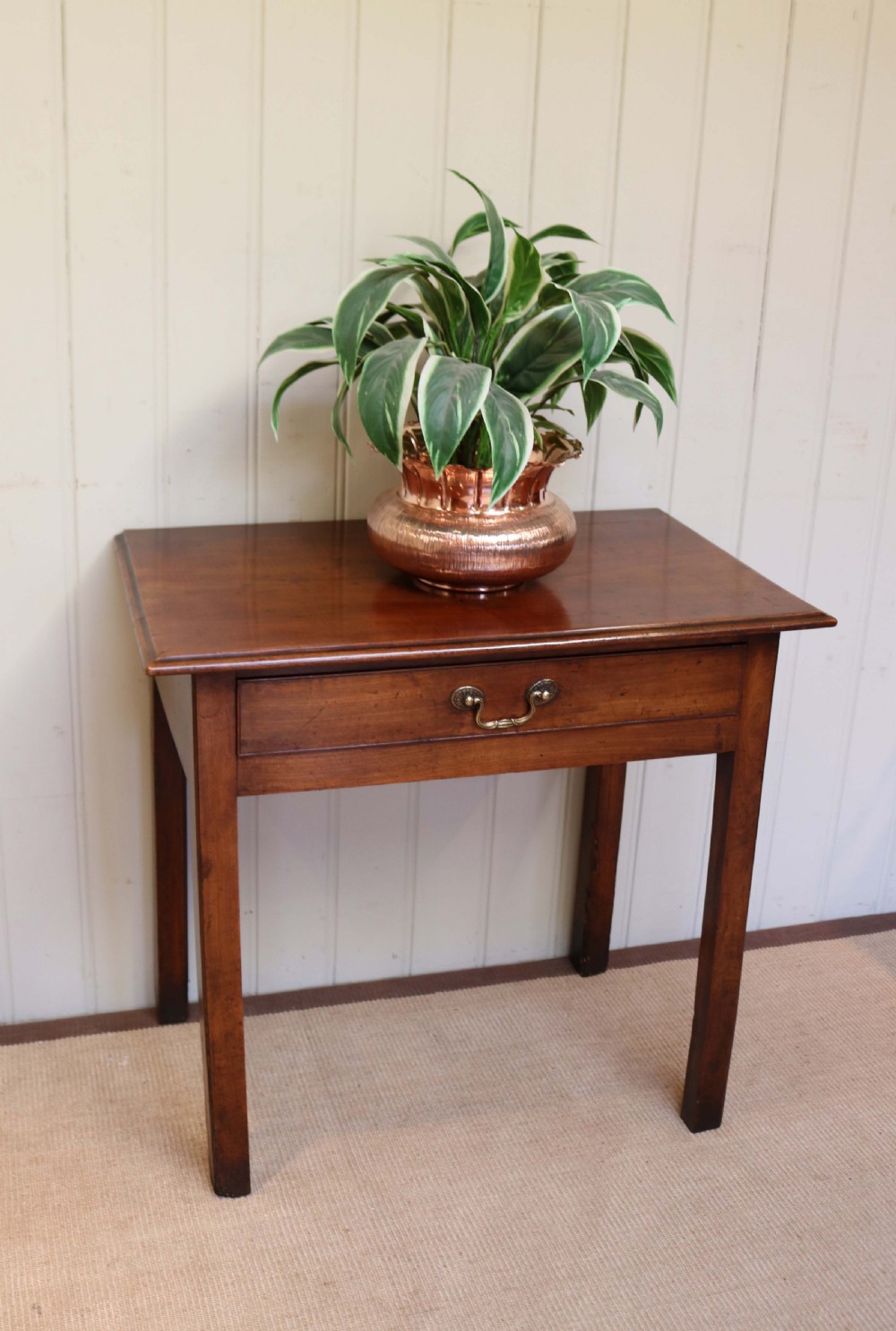 Rustic Cherrywood Side Table View VIII