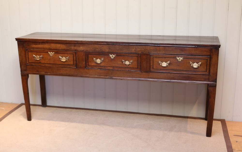 Georgian Elm Dresser Base View IV