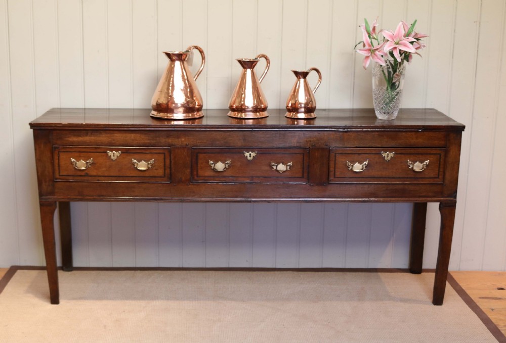 Georgian Elm Dresser Base View V