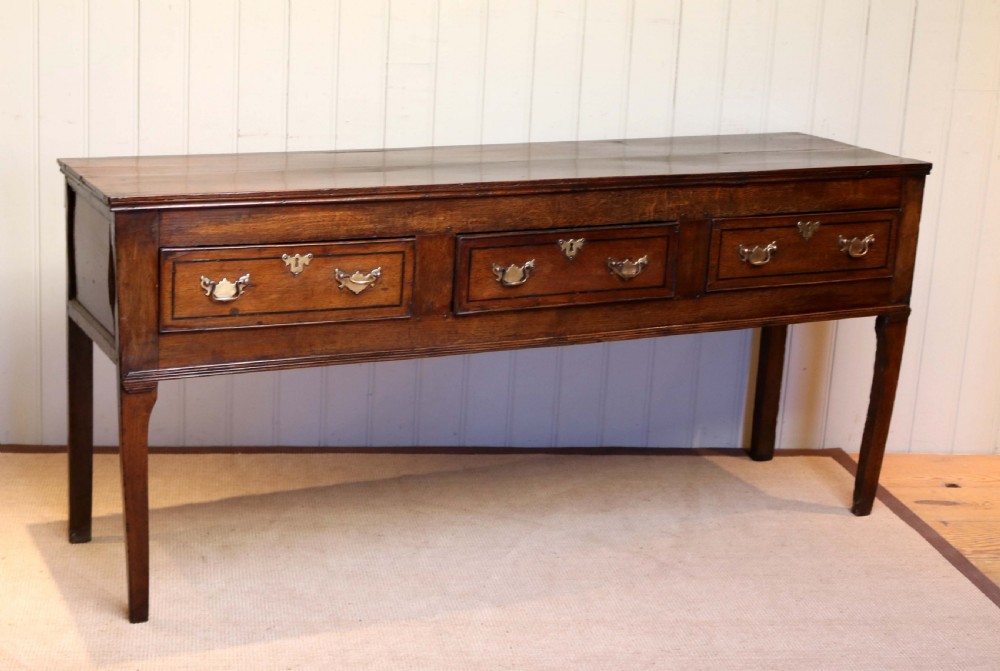 Georgian Elm Dresser Base View VII