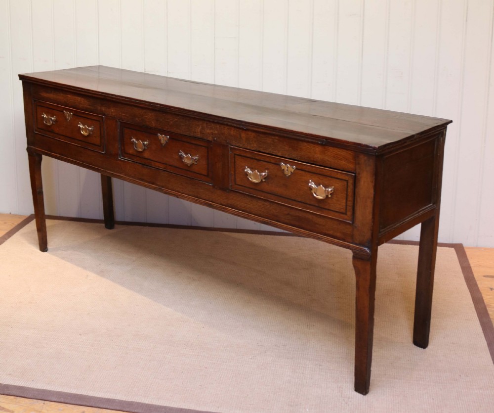 Georgian Elm Dresser Base View VIII