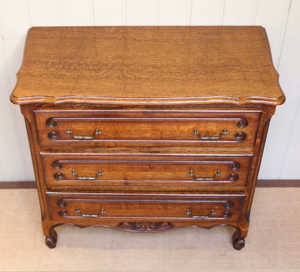 French Oak Chest Of Drawers  View II