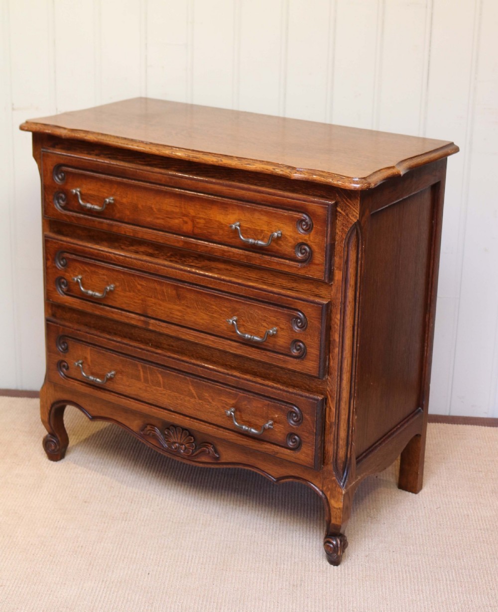 French Oak Chest Of Drawers  View IV