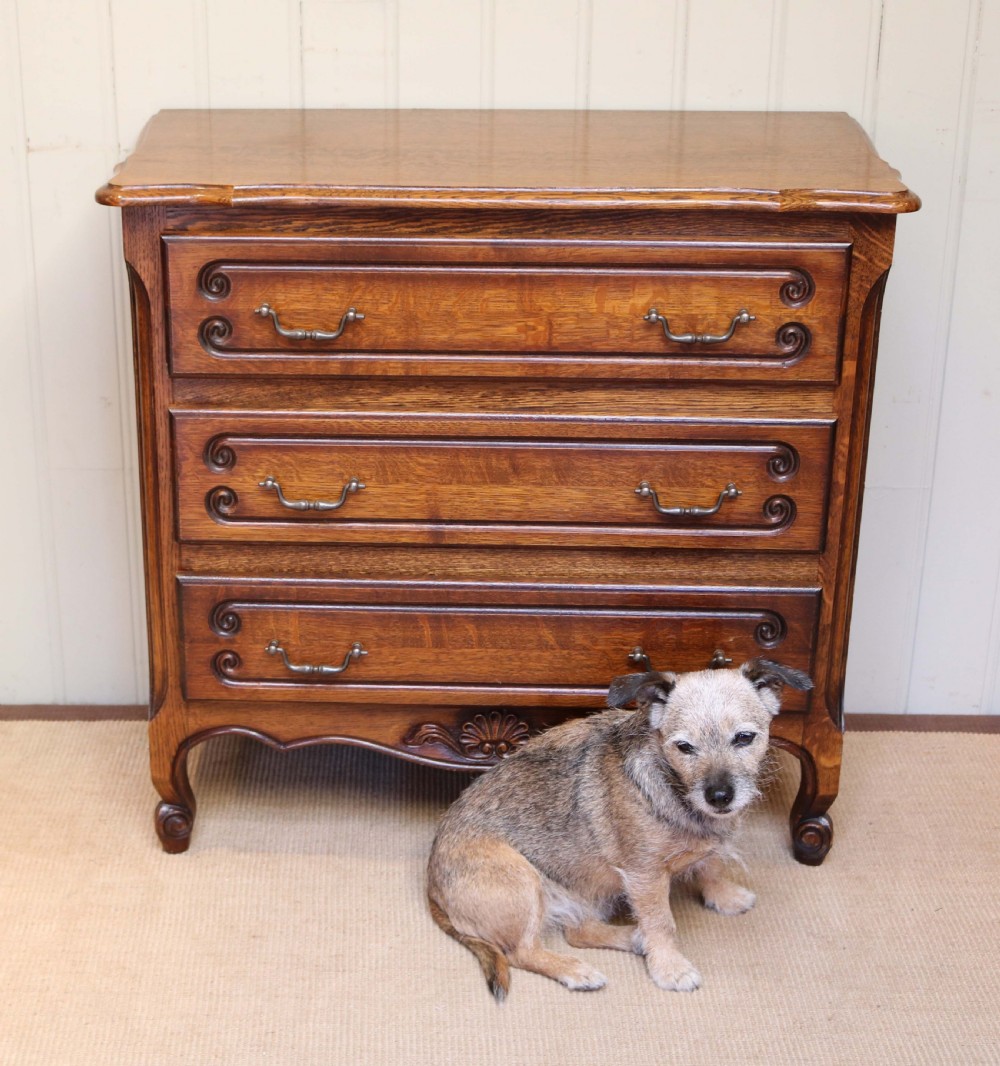 French Oak Chest Of Drawers  View V