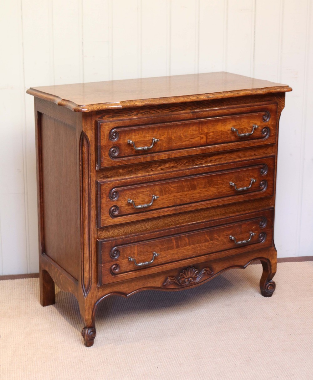 French Oak Chest Of Drawers  View VI