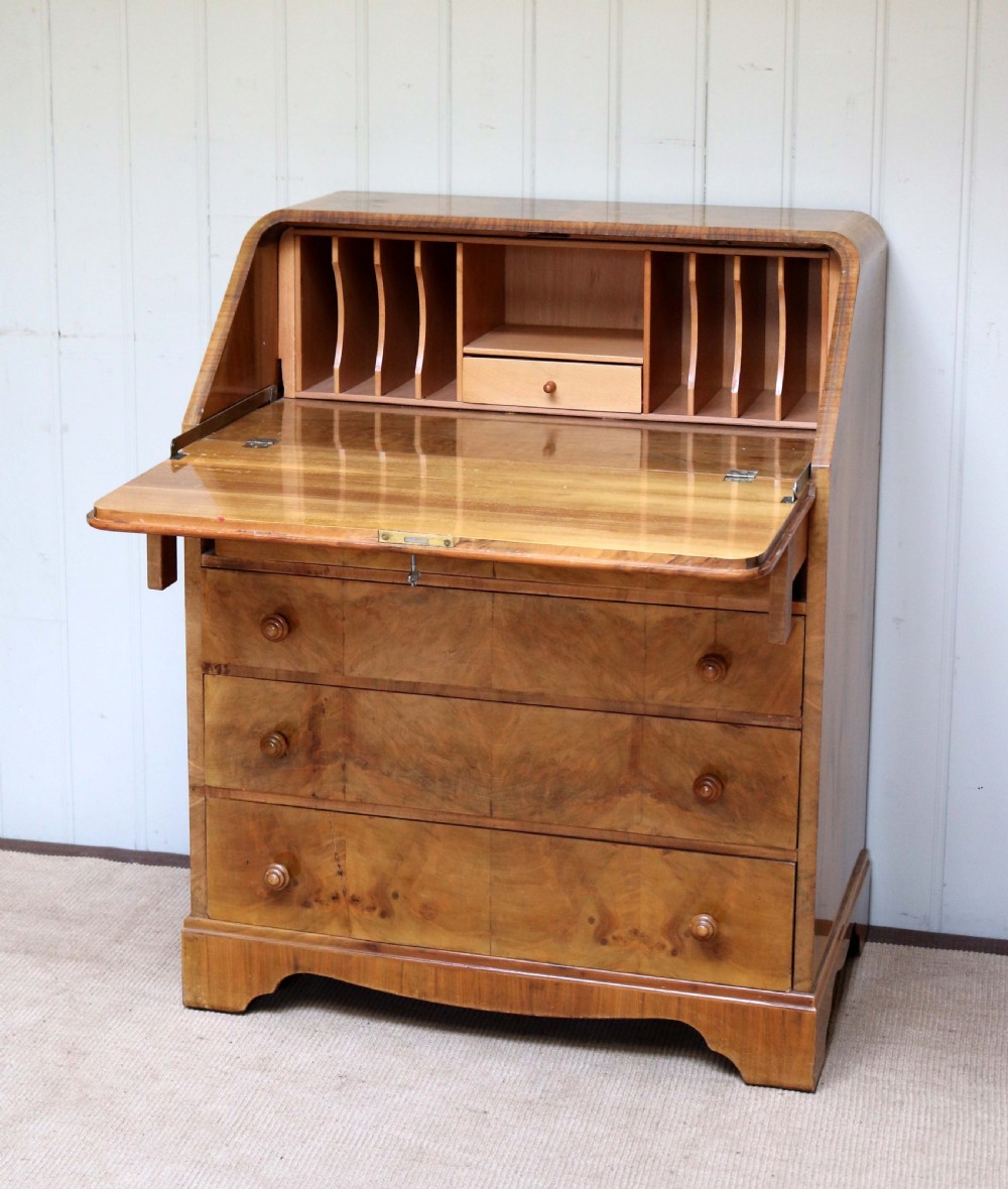 Light Walnut Bureau  View VI