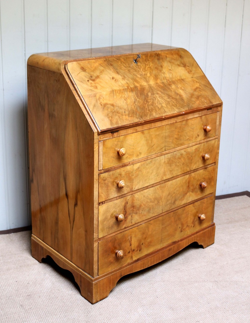 Light Walnut Bureau  View VIII