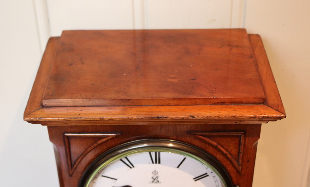 Mahogany Fusee Bracket Clock (England, 1901 to 1910) View III