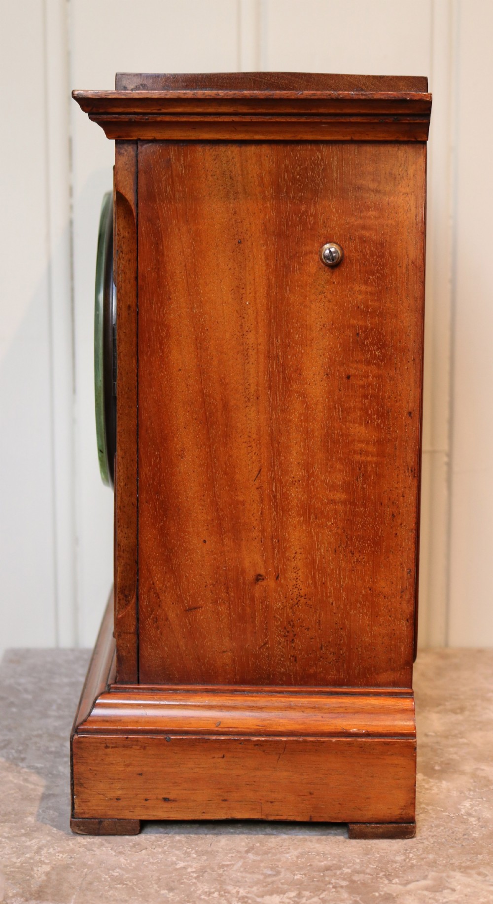 Mahogany Fusee Bracket Clock (England, 1901 to 1910) View IV