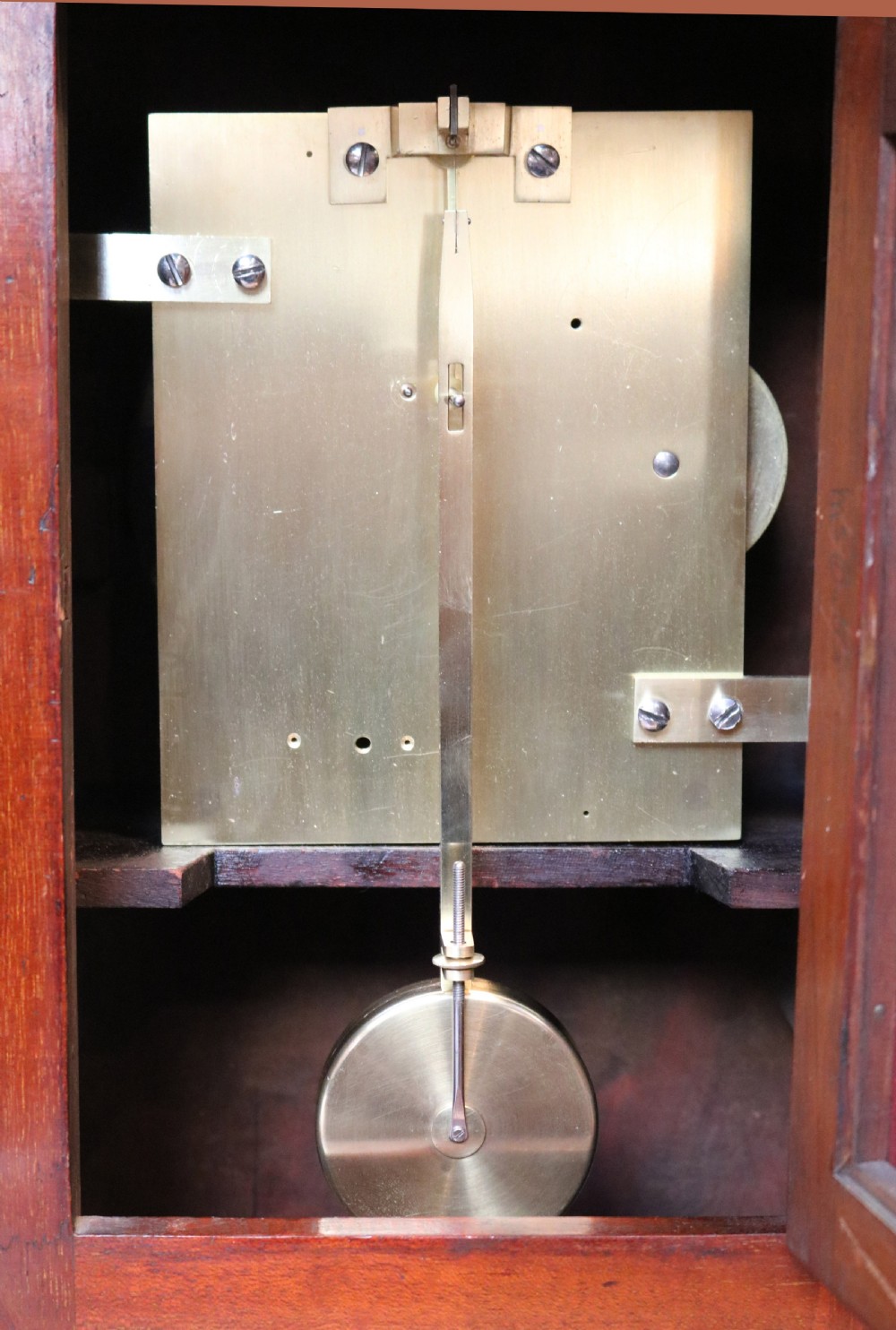 Mahogany Fusee Bracket Clock (England, 1901 to 1910) View VII