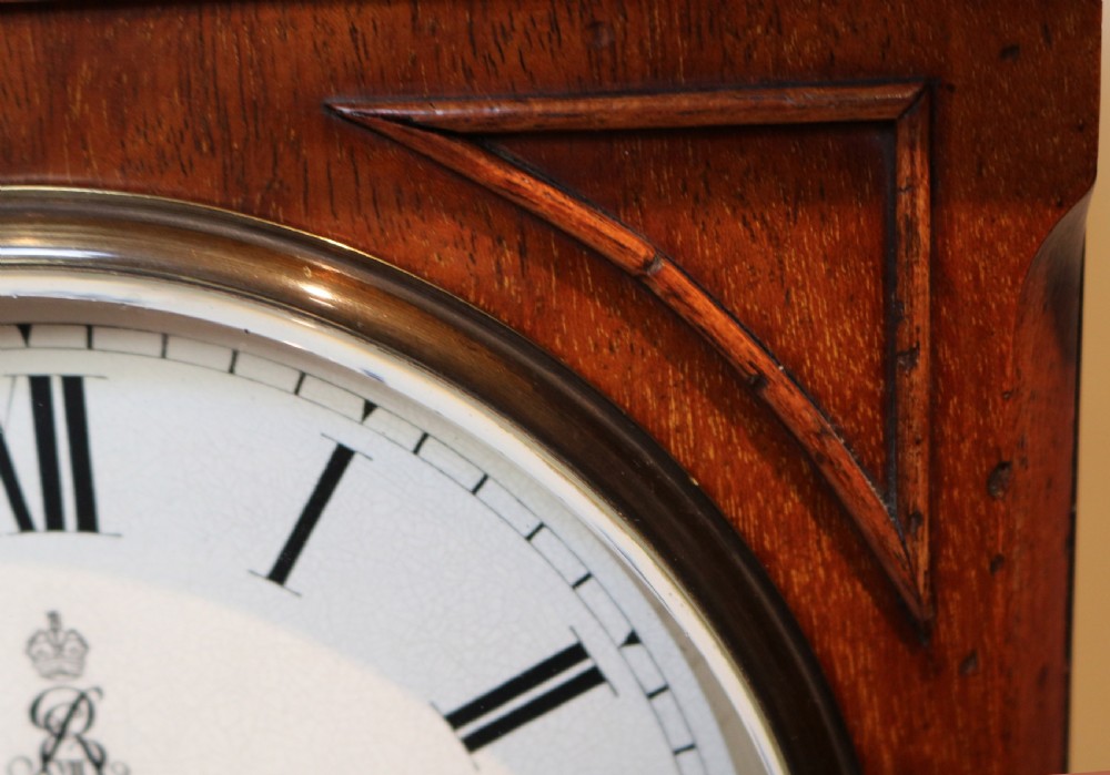 Mahogany Fusee Bracket Clock (England, 1901 to 1910) View X