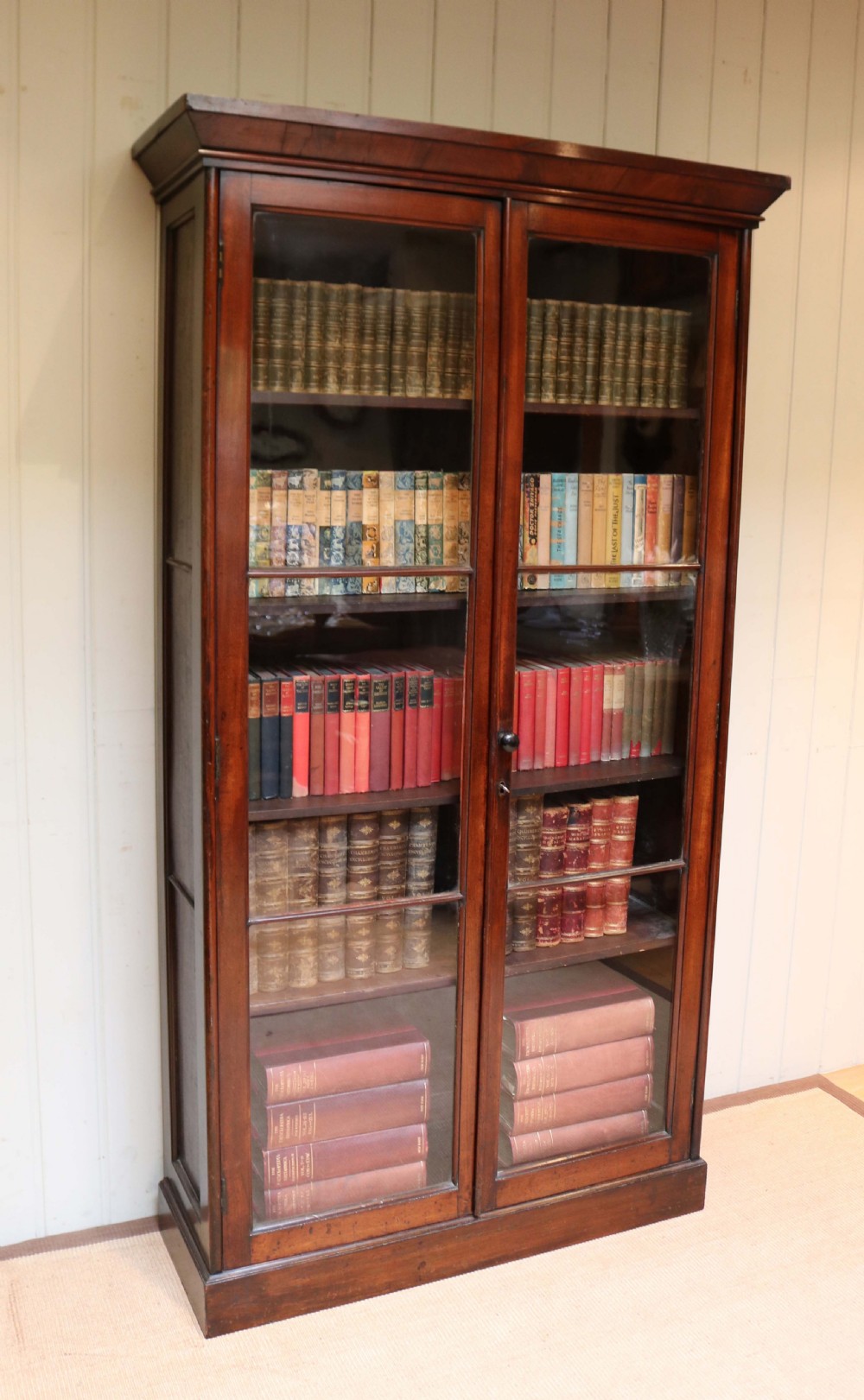 Tall Mahogany Bookcase View III