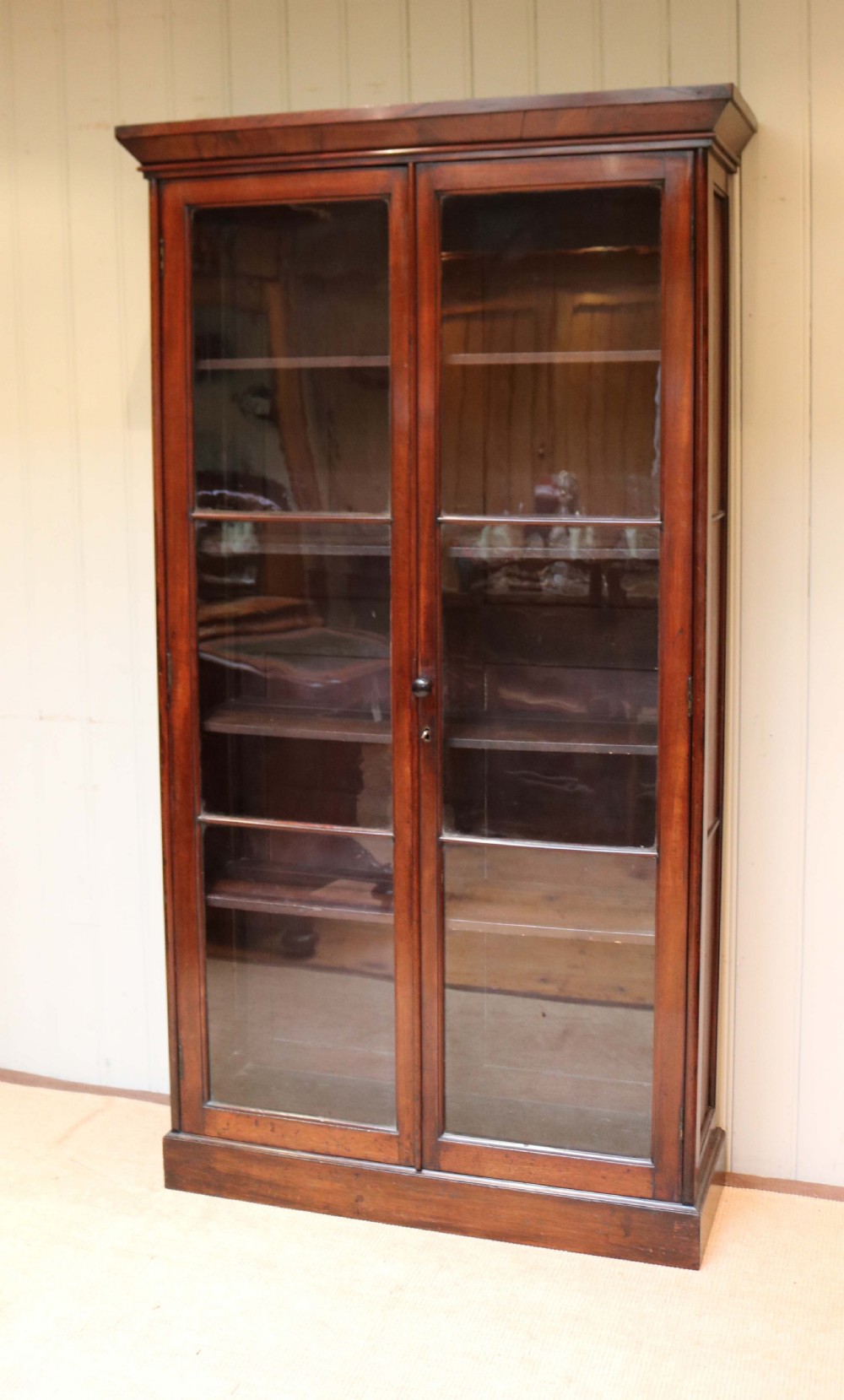 Tall Mahogany Bookcase View VI
