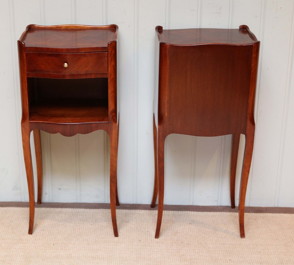 Pair Of Tulipwood Bedside Cabinets View VIII