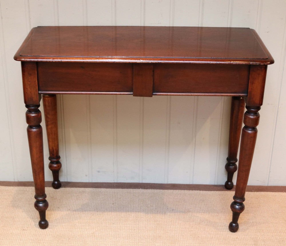 Late 19th Century Mahogany Hall Table 