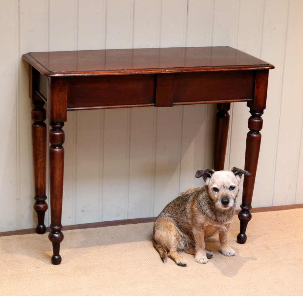 Late 19th Century Mahogany Hall Table  View XI