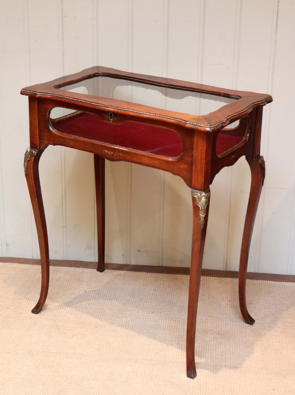 Edwardian Beechwood Bijouterie Table View IV