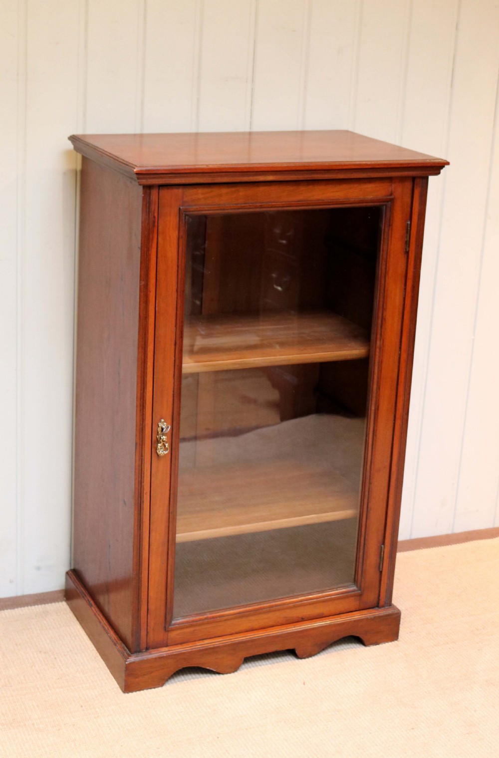 Edwardian Walnut Bookcase  View II