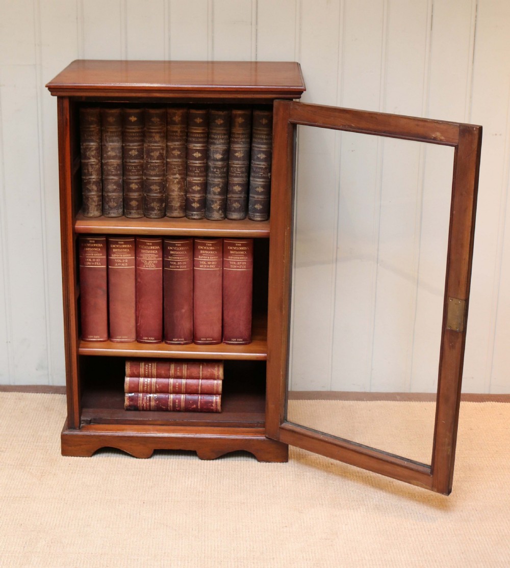 Edwardian Walnut Bookcase  View III