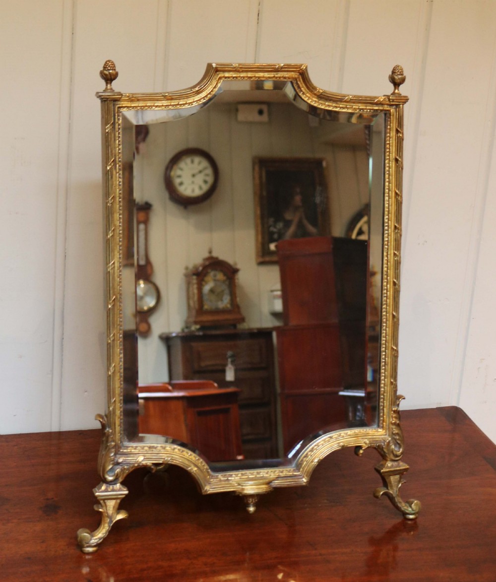 Ornate Gilt Free Standing Table Mirror View III