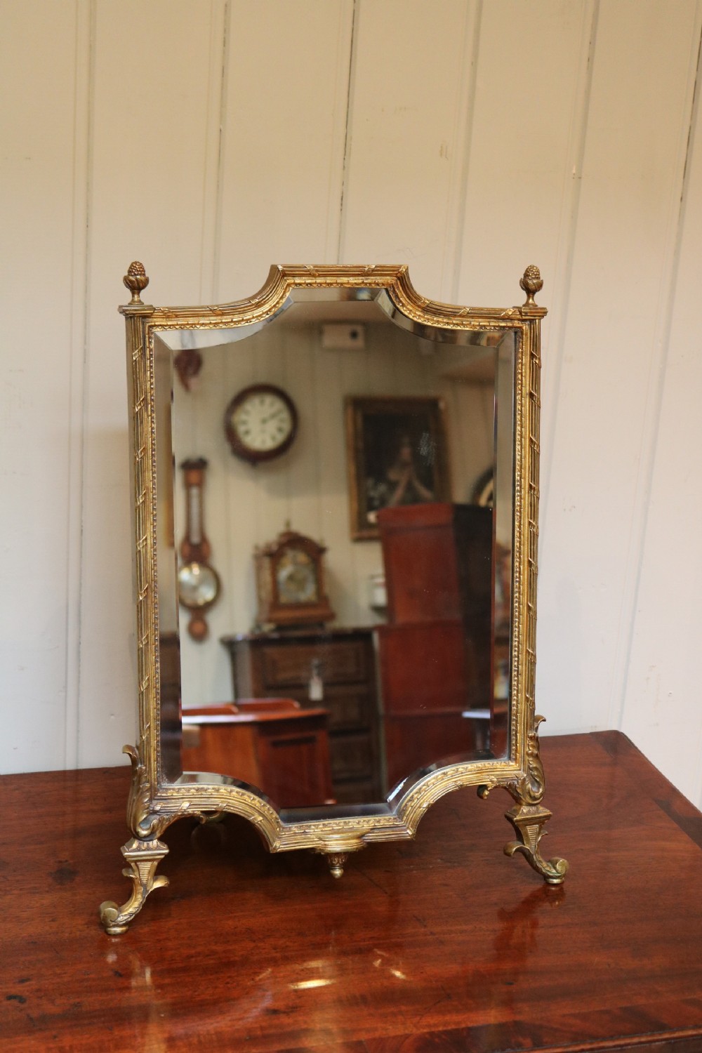 Ornate Gilt Free Standing Table Mirror View VI