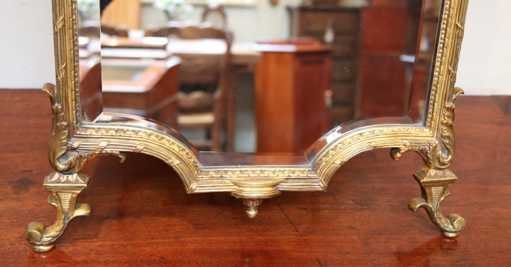 Ornate Gilt Free Standing Table Mirror View VII