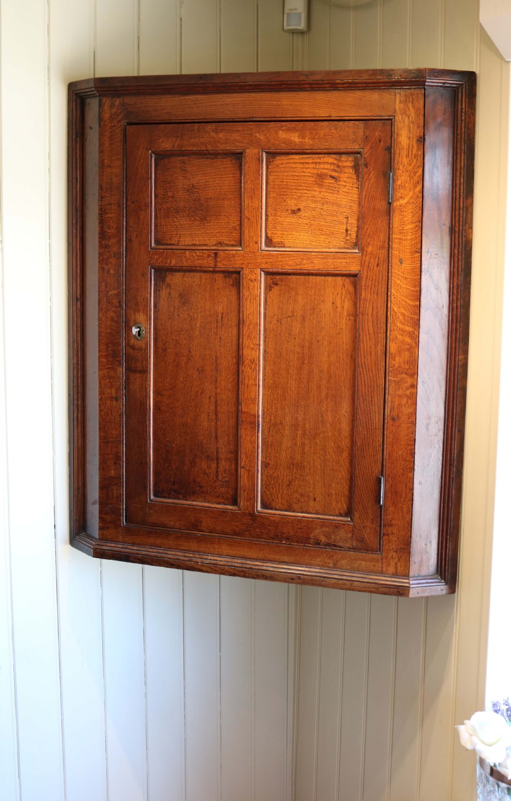 Georgian Oak Corner Cupboard  View III