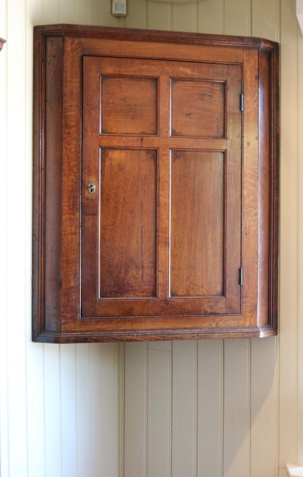 Georgian Oak Corner Cupboard  View V
