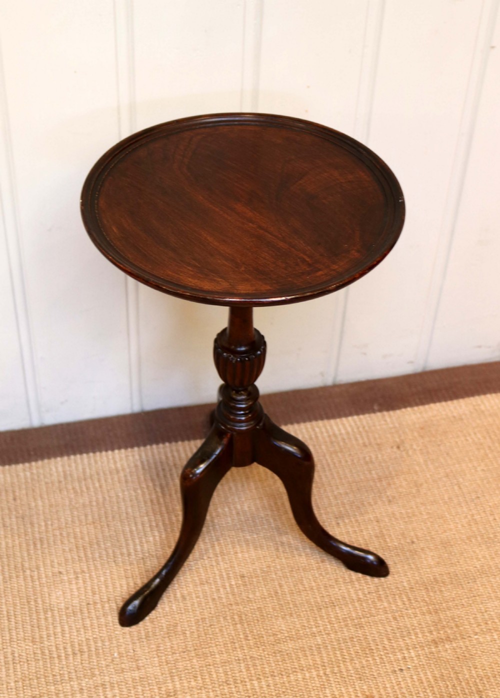 Mahogany Wine Table View III