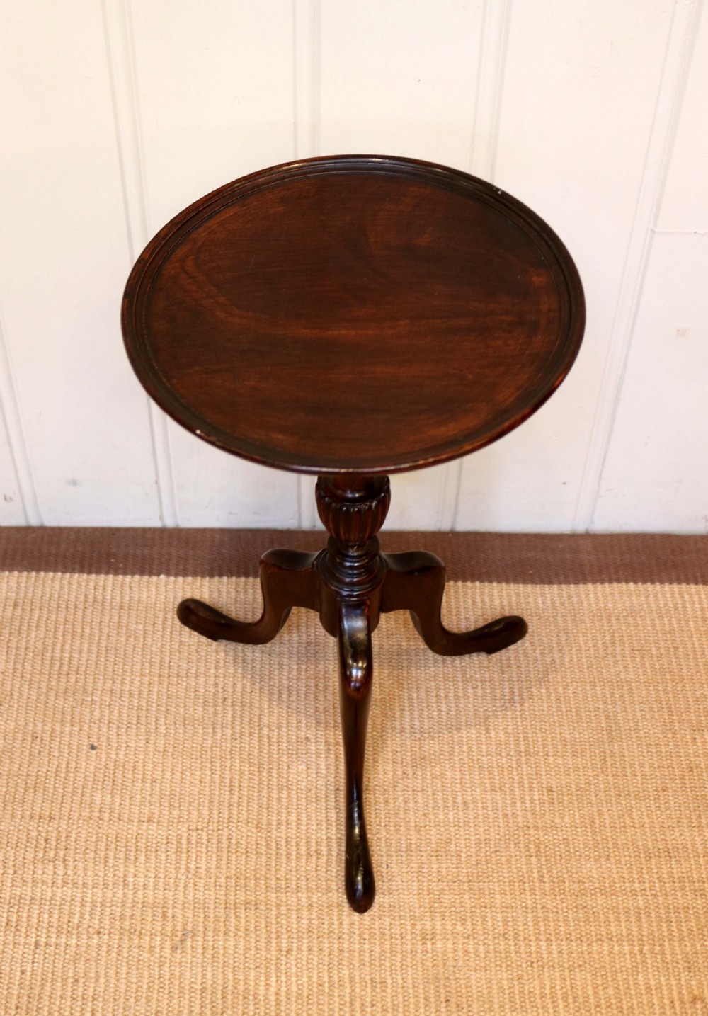 Mahogany Wine Table View IV