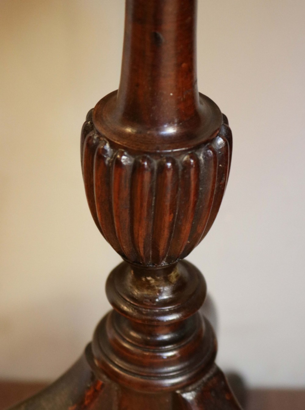 Mahogany Wine Table View VIII