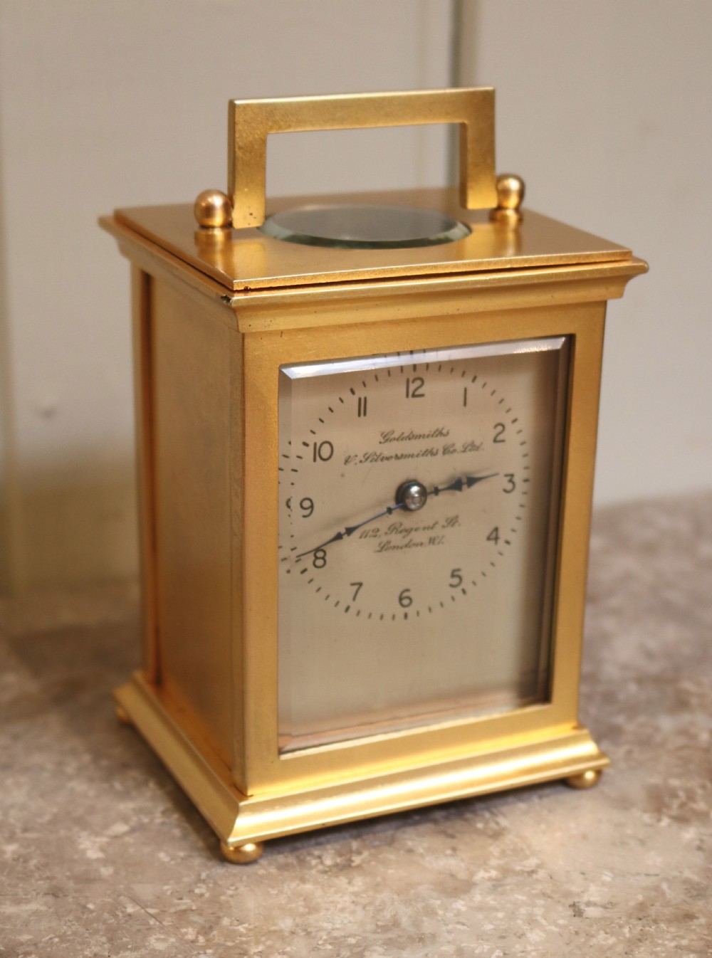Early 20th Century English Carriage Clock (England, c. 1910) View III