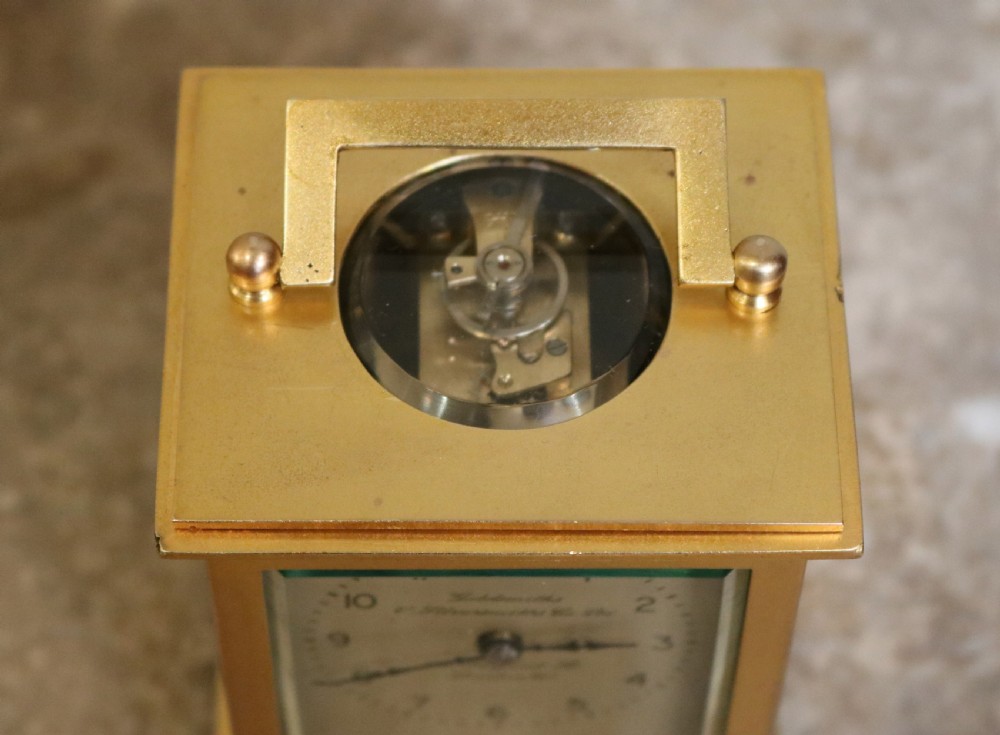 Early 20th Century English Carriage Clock (England, c. 1910) View VII