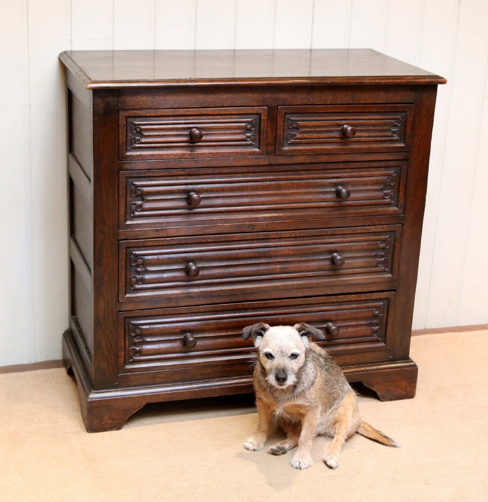 Oak Chest Of Drawers  View VI