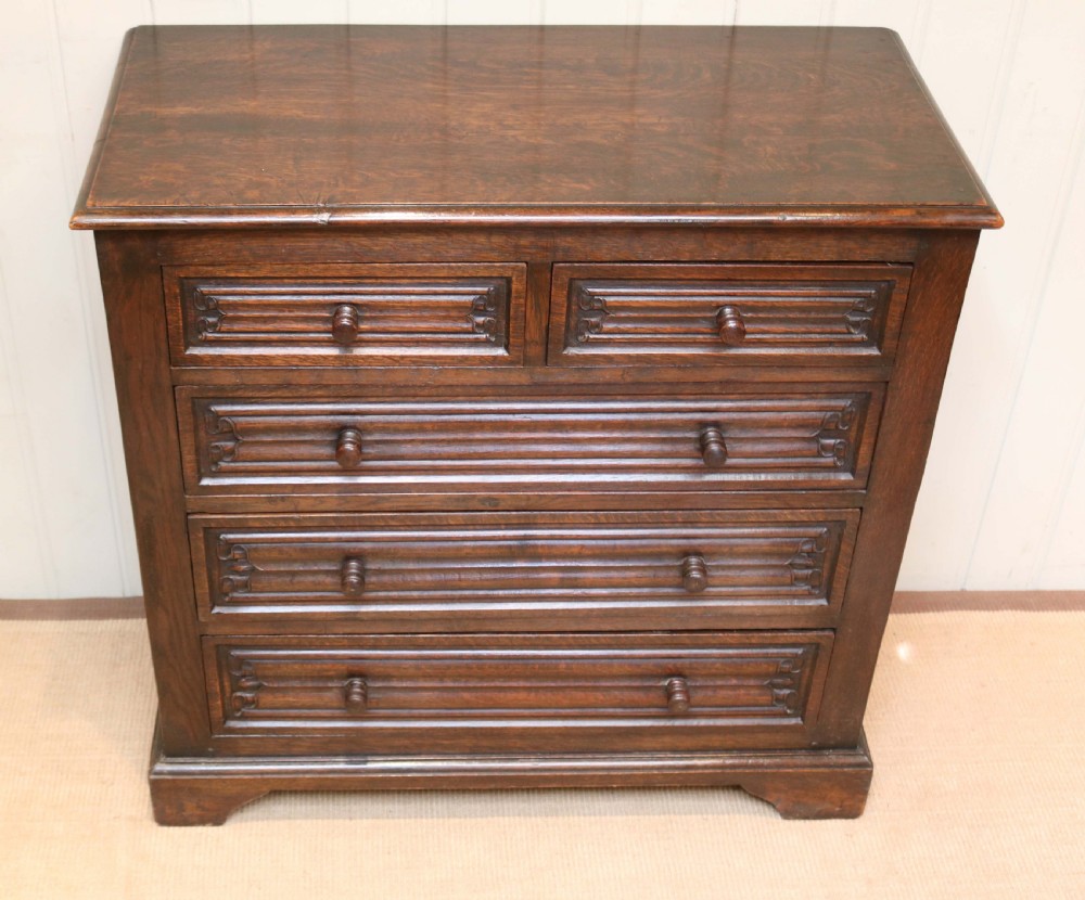 Oak Chest Of Drawers  View VII