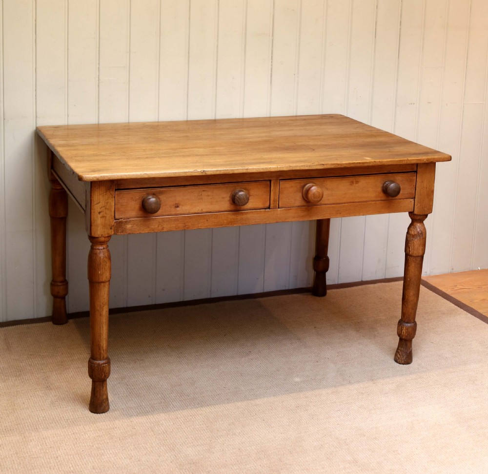 Pine Farmhouse Kitchen Table 