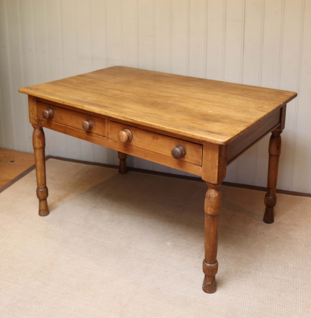 Pine Farmhouse Kitchen Table  View VI