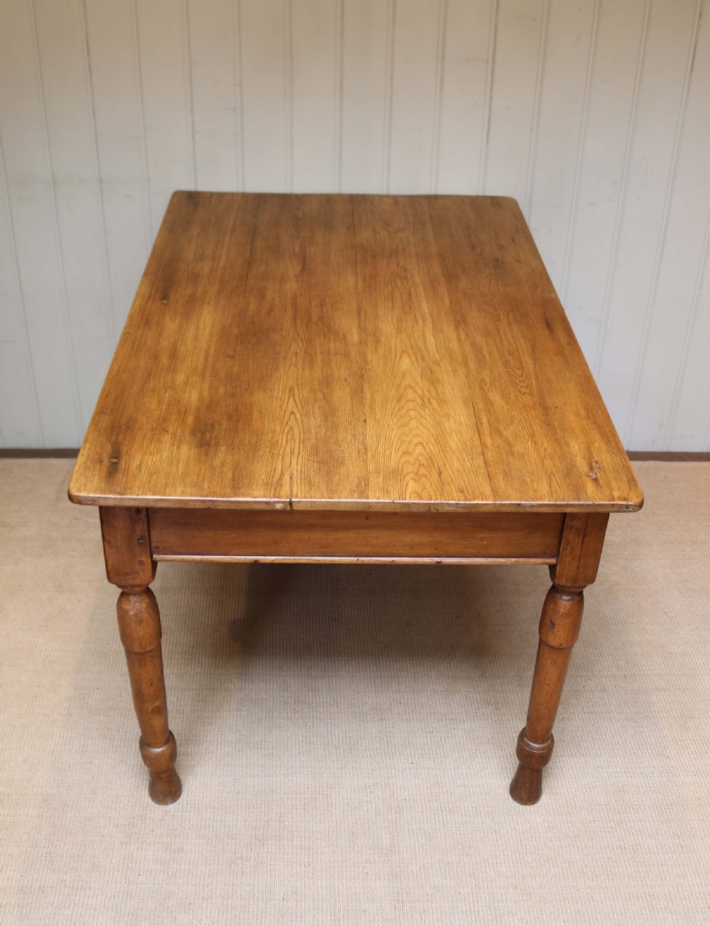 Pine Farmhouse Kitchen Table  View VIII