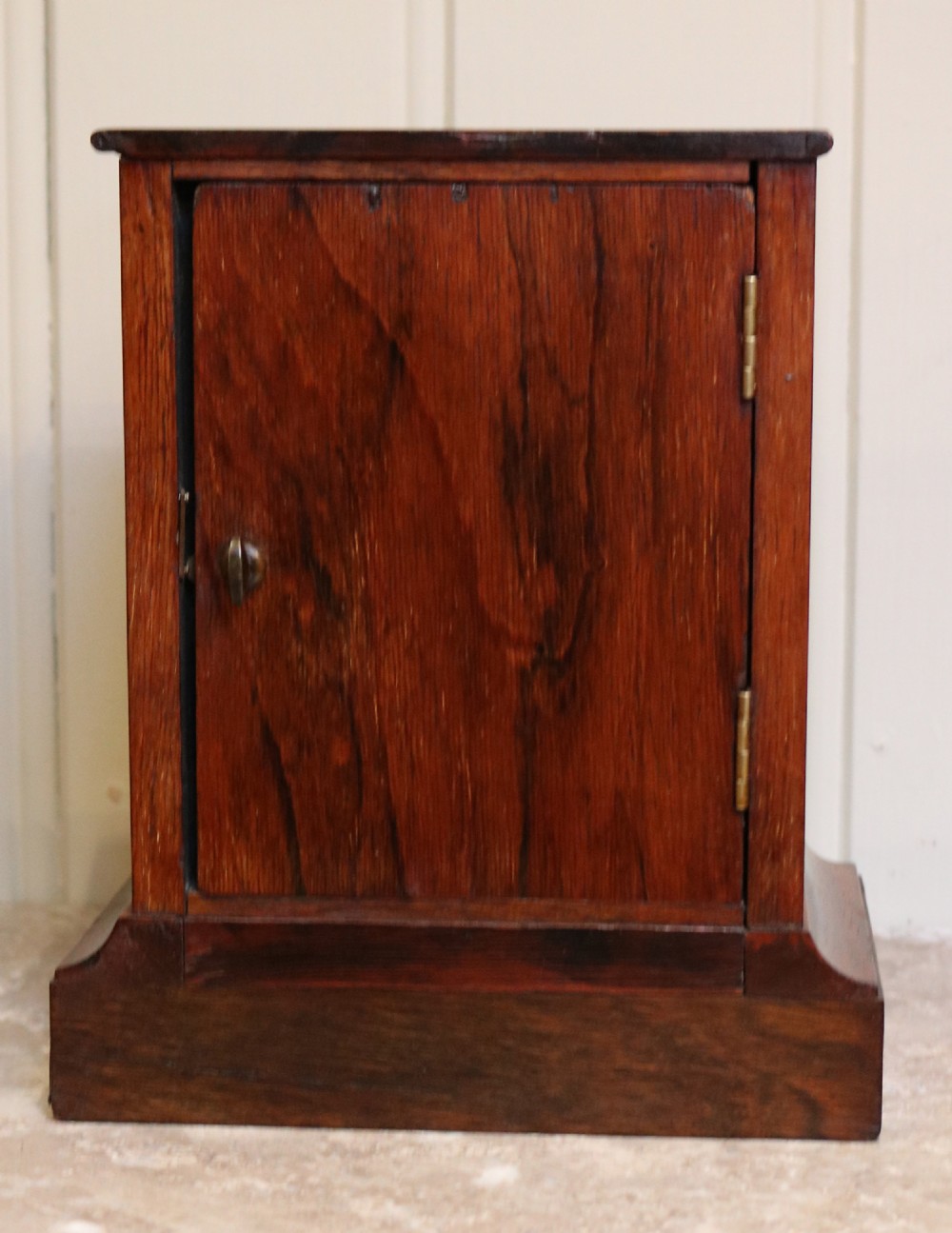 Small Rosewood Bell Striking Mantel Clock (England, c. 1860) View IX