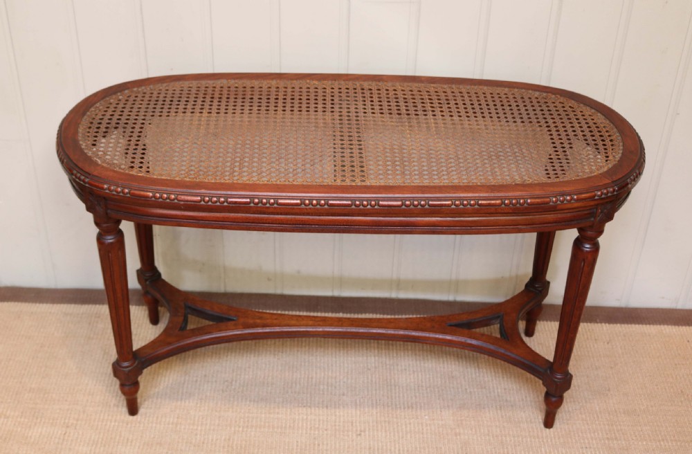 Walnut And Cane Window Seat View III