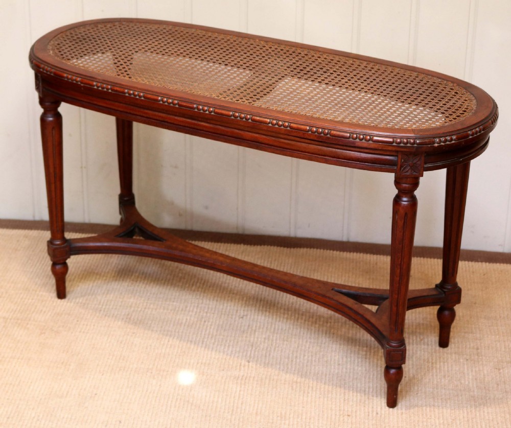 Walnut And Cane Window Seat View VI
