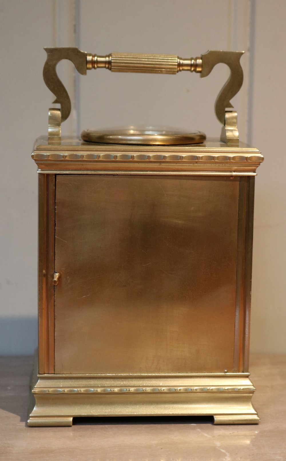 Large Combination Carriage Clock (France, c. 1890) View VIII