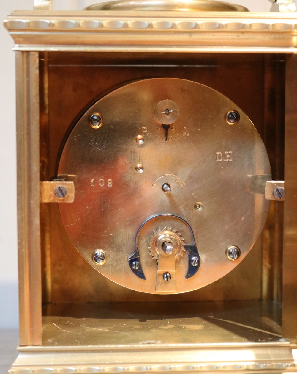 Large Combination Carriage Clock (France, c. 1890) View IX