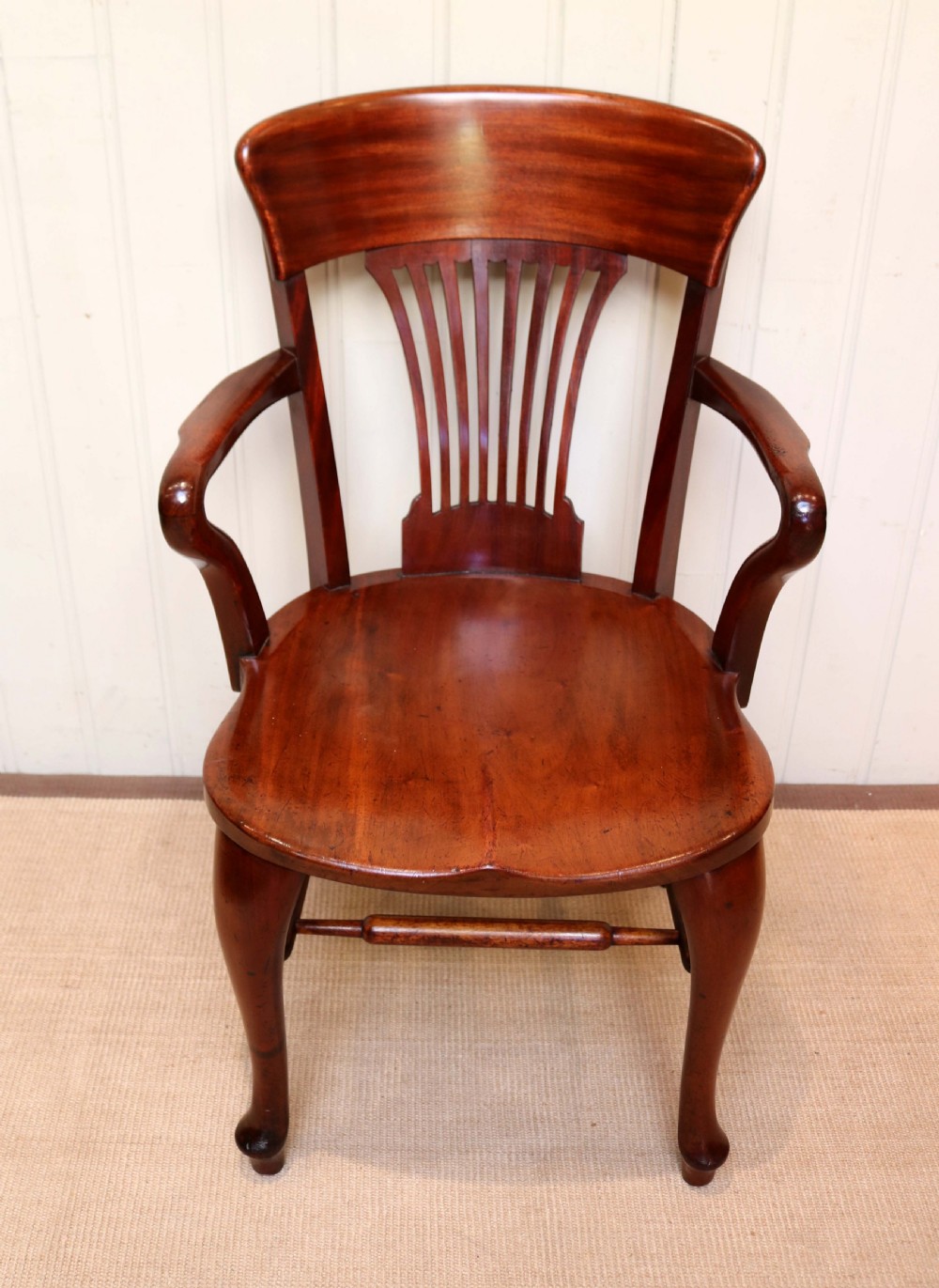 Mahogany Office Chair View III