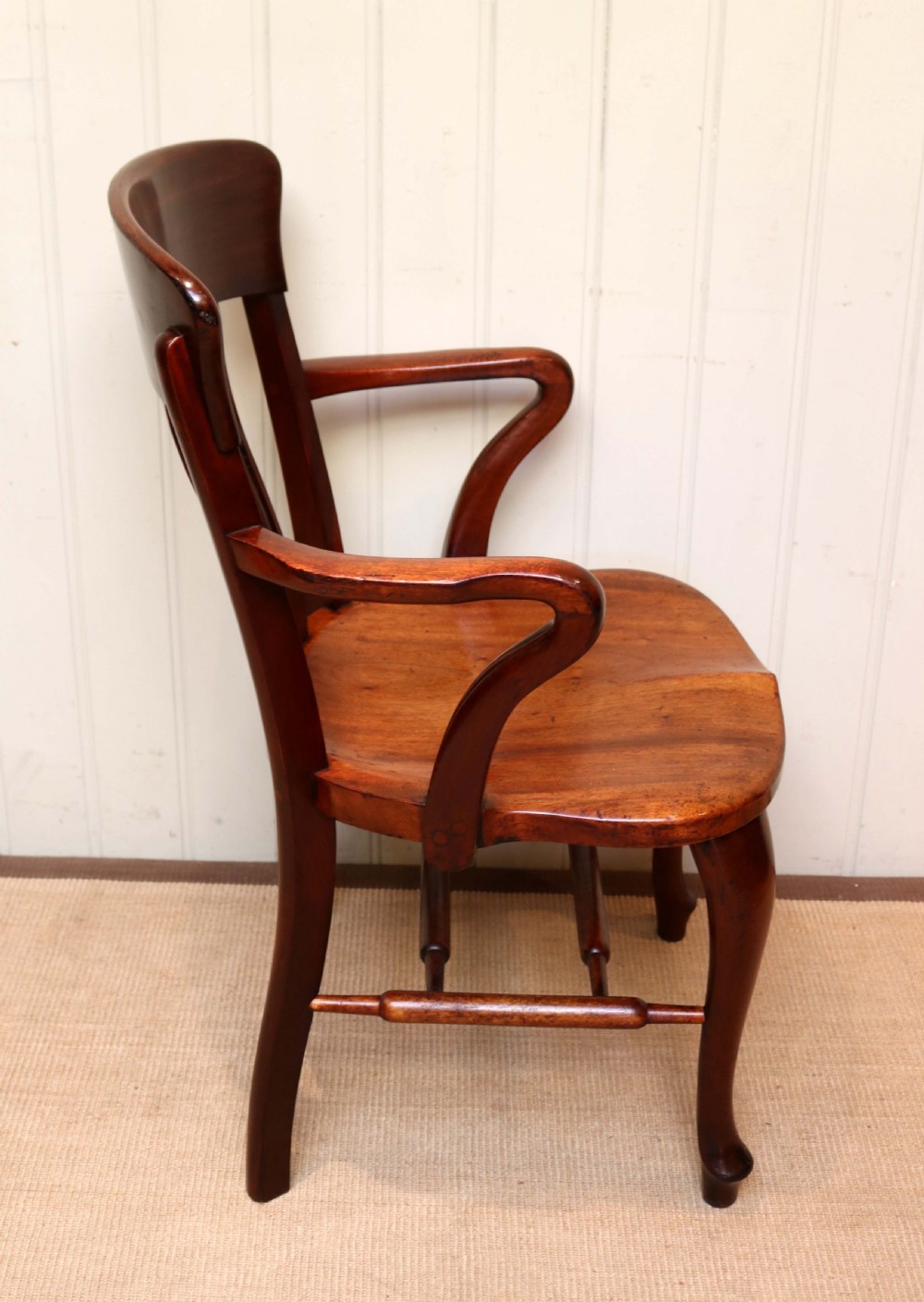 Mahogany Office Chair View VII