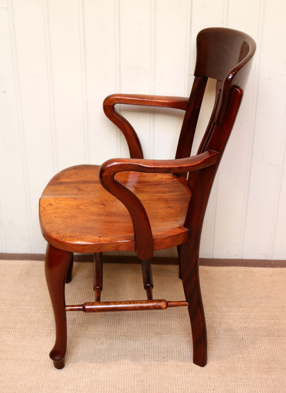 Mahogany Office Chair View VIII