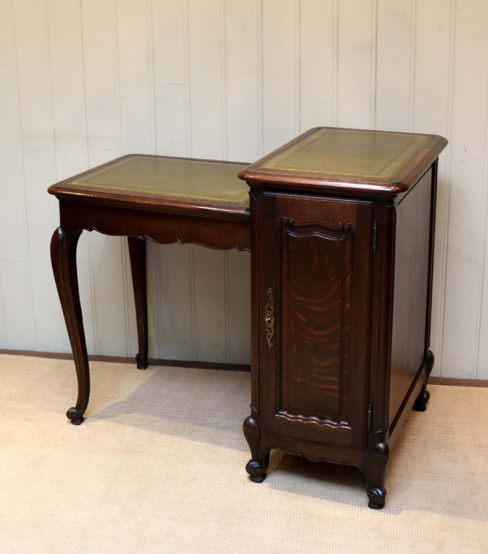French Oak Desk  View IV