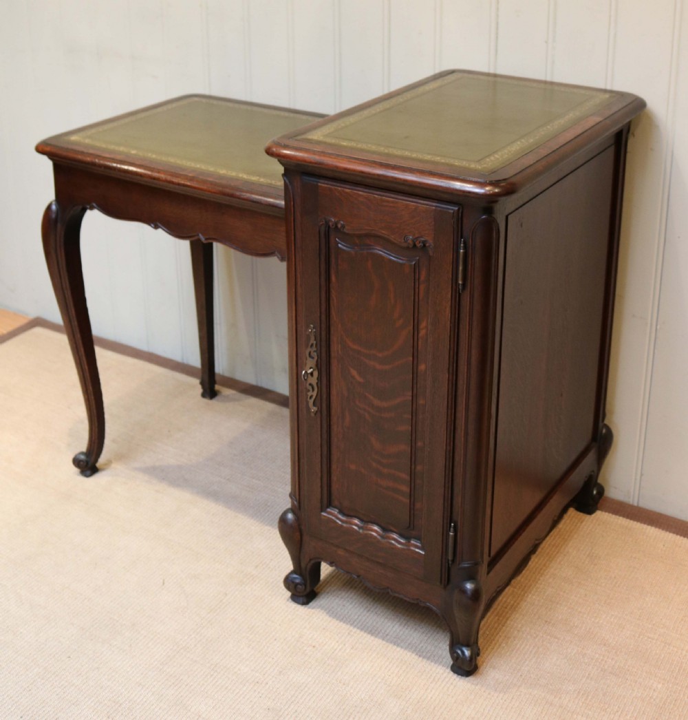 French Oak Desk  View VII