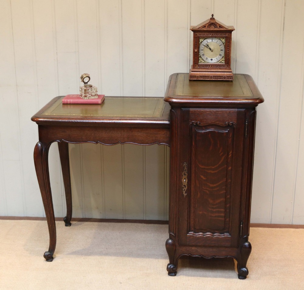 French Oak Desk  View VIII