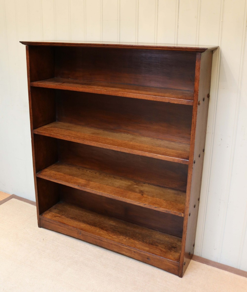 Oak Open Bookcase View II